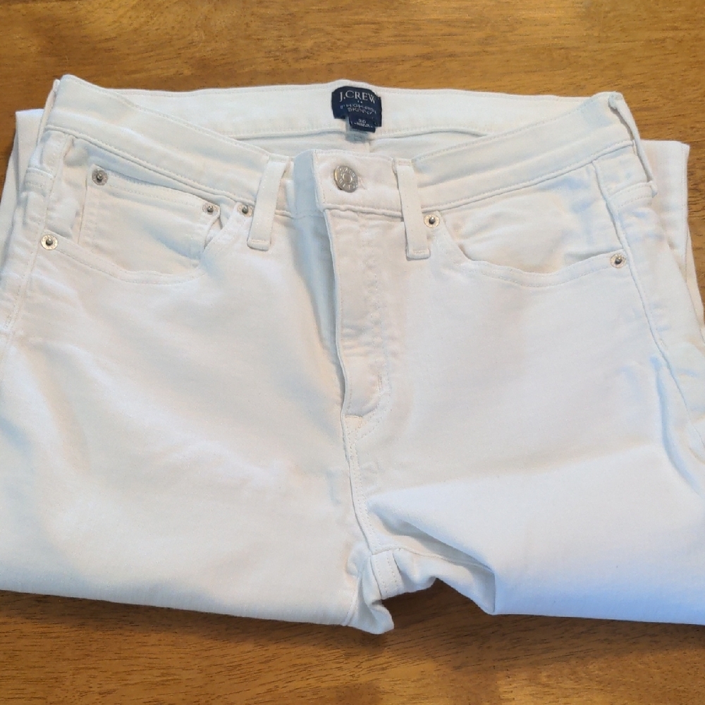 J. Crew White Women's Skinny Jeans - Clean Slim Fit - Picture 2 of 4
